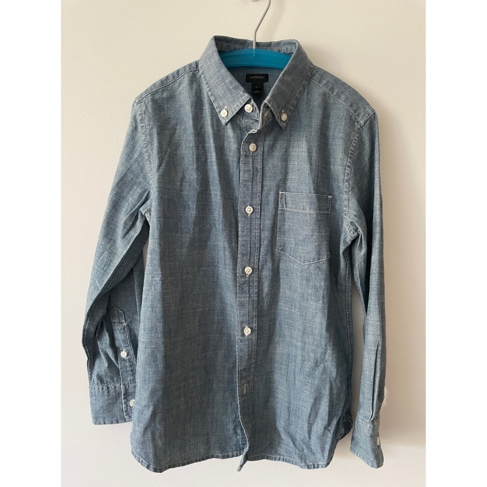 CREWCUTS Boys Size 8 Chambray Shirt
